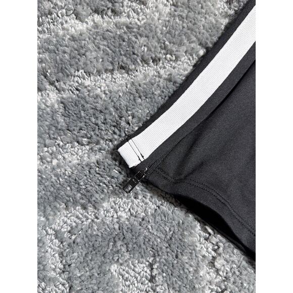 Victoria's Secret PINK Active Ankle Zip Track Pants w/Pockets Black L New - Picture 3 of 7